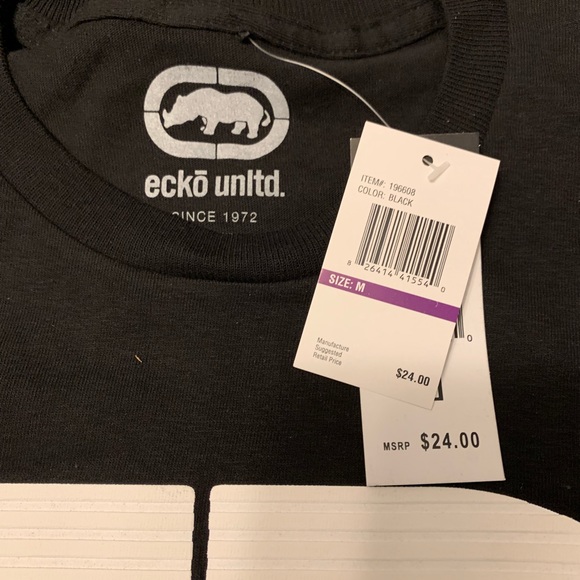 Ecko Unltd Short Sleeve Screen Print Tee - Picture 3 of 3